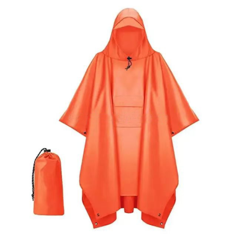 Emergency Poncho Rain - Уличный 3 в 1, военный плащ
