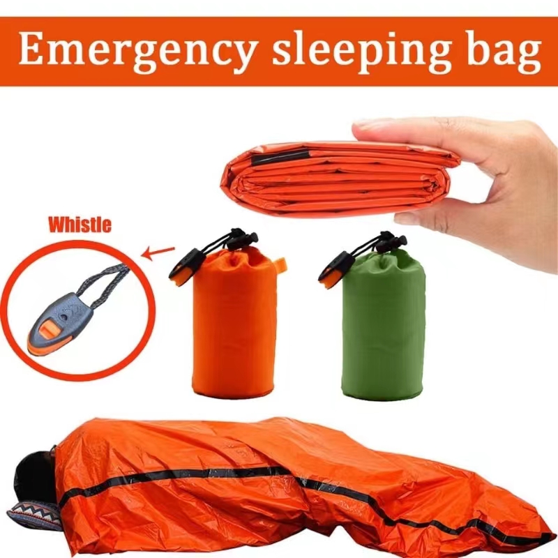 Emergency Mylar Tent - Аварийный спальный мешок, майларовое аварийное одеяло,