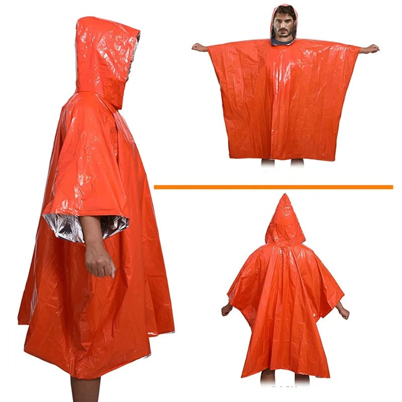 Плащ для кемпинга, водонепрони – обзор и цена Survival Blanket Reflective