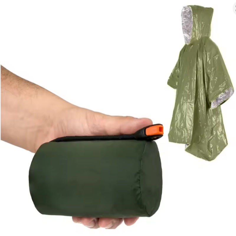 Аварийное пончо, 4 шт., термоп – обзор и цена Survival Blanket Reflective