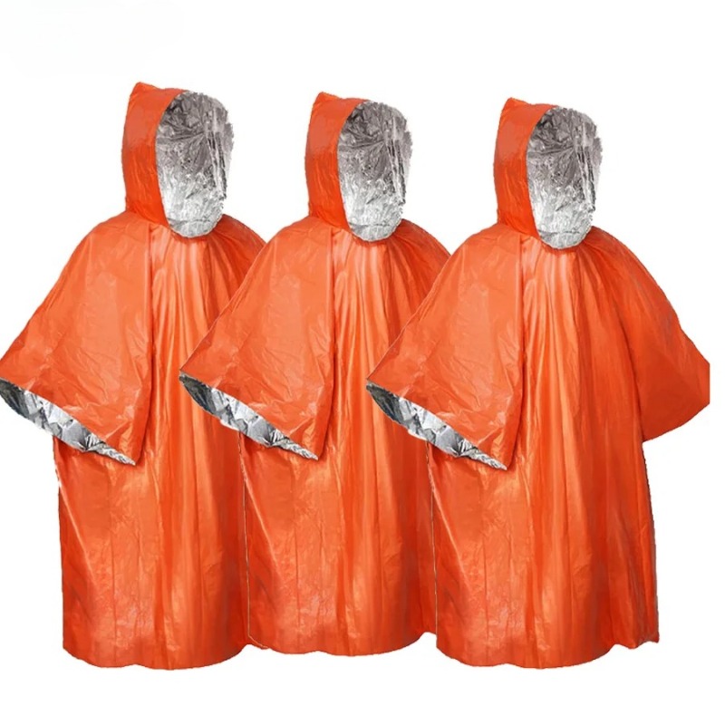 Многофункциональный дождевик-п – обзор и цена Emergency Poncho Rain