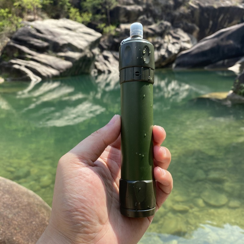 2 шт. аварийных фильтров-солом – обзор и цена Water Purification Straw